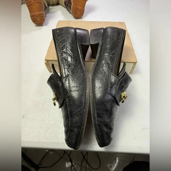 Salvatore Ferragamo Black Loafers - Picture 6 of 16